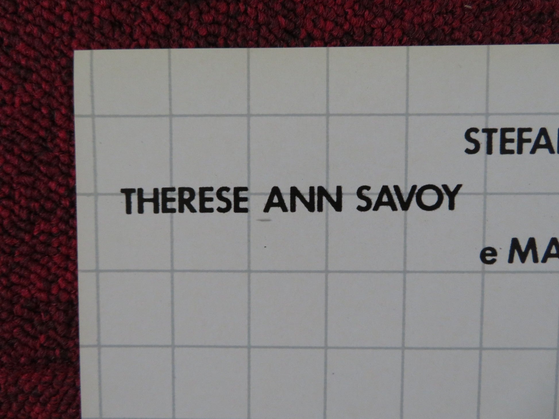 LA DISUBBIDIENZA - B ITALIAN FOTOBUSTA POSTER STEFANIA SANDRELLI M. ADORF 1981 Rendezvous Cinema Movie posters