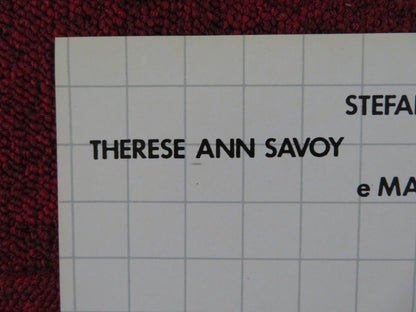 LA DISUBBIDIENZA - B ITALIAN FOTOBUSTA POSTER STEFANIA SANDRELLI M. ADORF 1981 Rendezvous Cinema Movie posters