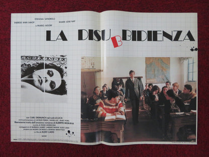 LA DISUBBIDIENZA - C ITALIAN FOTOBUSTA POSTER STEFANIA SANDRELLI M. ADORF 1981 Rendezvous Cinema Movie posters