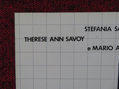 LA DISUBBIDIENZA - D ITALIAN FOTOBUSTA POSTER STEFANIA SANDRELLI M. ADORF 1981 Rendezvous Cinema Movie posters