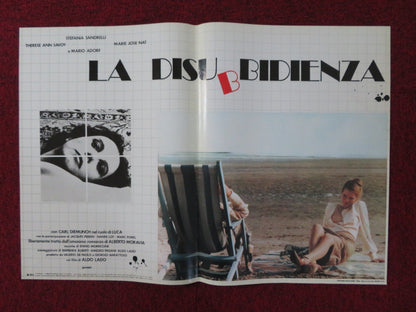 LA DISUBBIDIENZA - D ITALIAN FOTOBUSTA POSTER STEFANIA SANDRELLI M. ADORF 1981 Rendezvous Cinema Movie posters