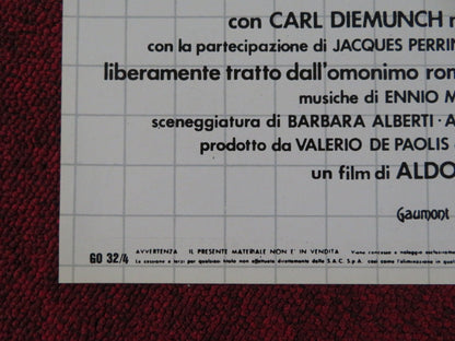 LA DISUBBIDIENZA - D ITALIAN FOTOBUSTA POSTER STEFANIA SANDRELLI M. ADORF 1981 Rendezvous Cinema Movie posters