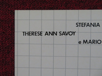 LA DISUBBIDIENZA - E ITALIAN FOTOBUSTA POSTER STEFANIA SANDRELLI M. ADORF 1981 Rendezvous Cinema Movie posters