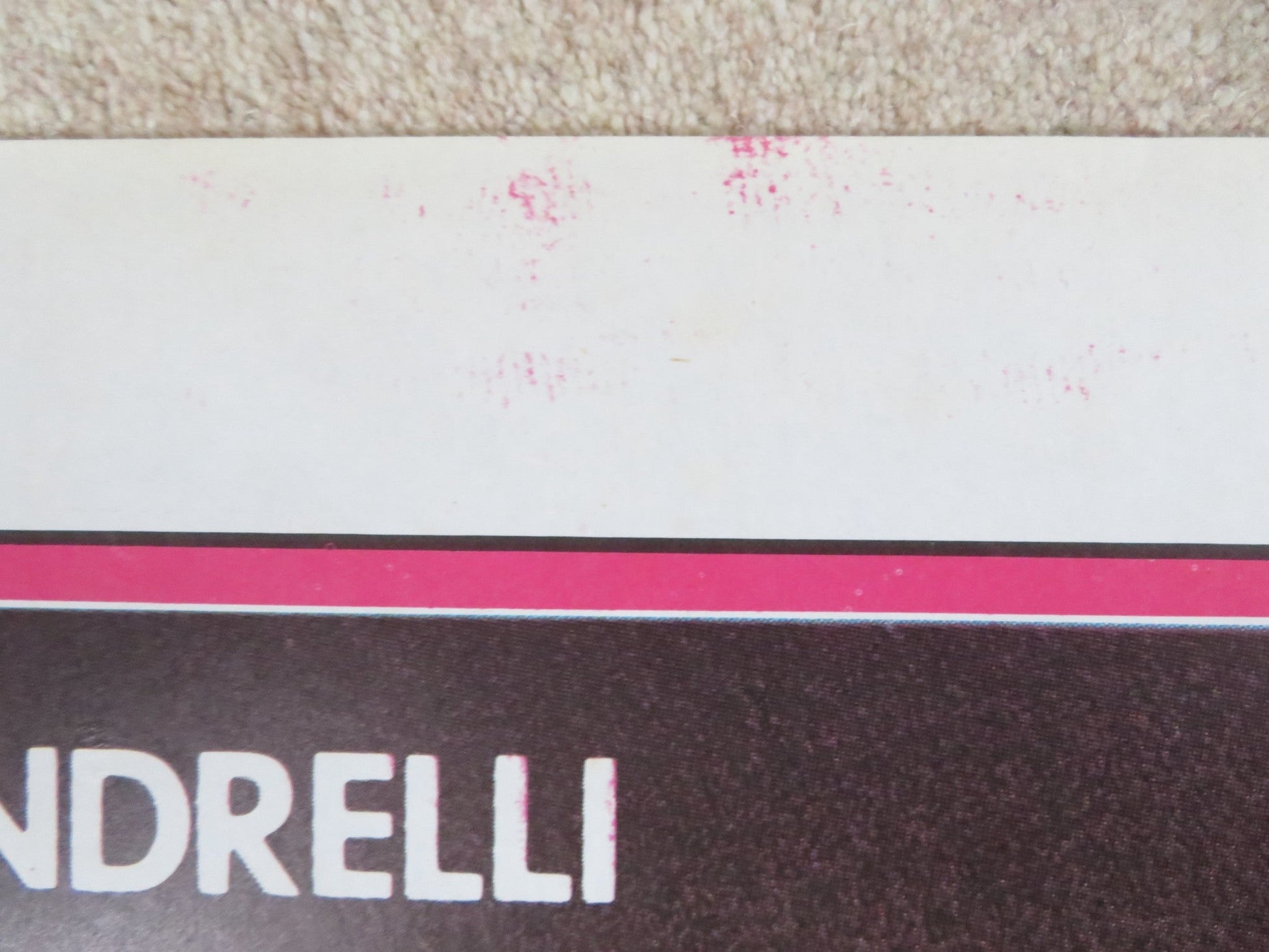 LA DISUBBIDIENZA ITALIAN 2 FOGLIO POSTER STEFANIA SANDRELLI MARIO ADOF 1981 Rendezvous Cinema Movie posters