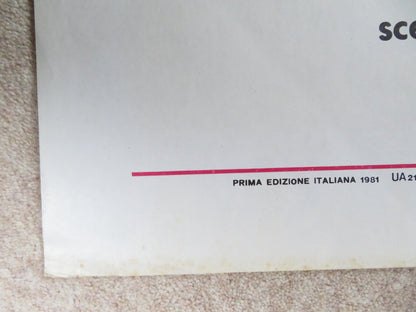 LA DISUBBIDIENZA ITALIAN 2 FOGLIO POSTER STEFANIA SANDRELLI MARIO ADOF 1981 Rendezvous Cinema Movie posters