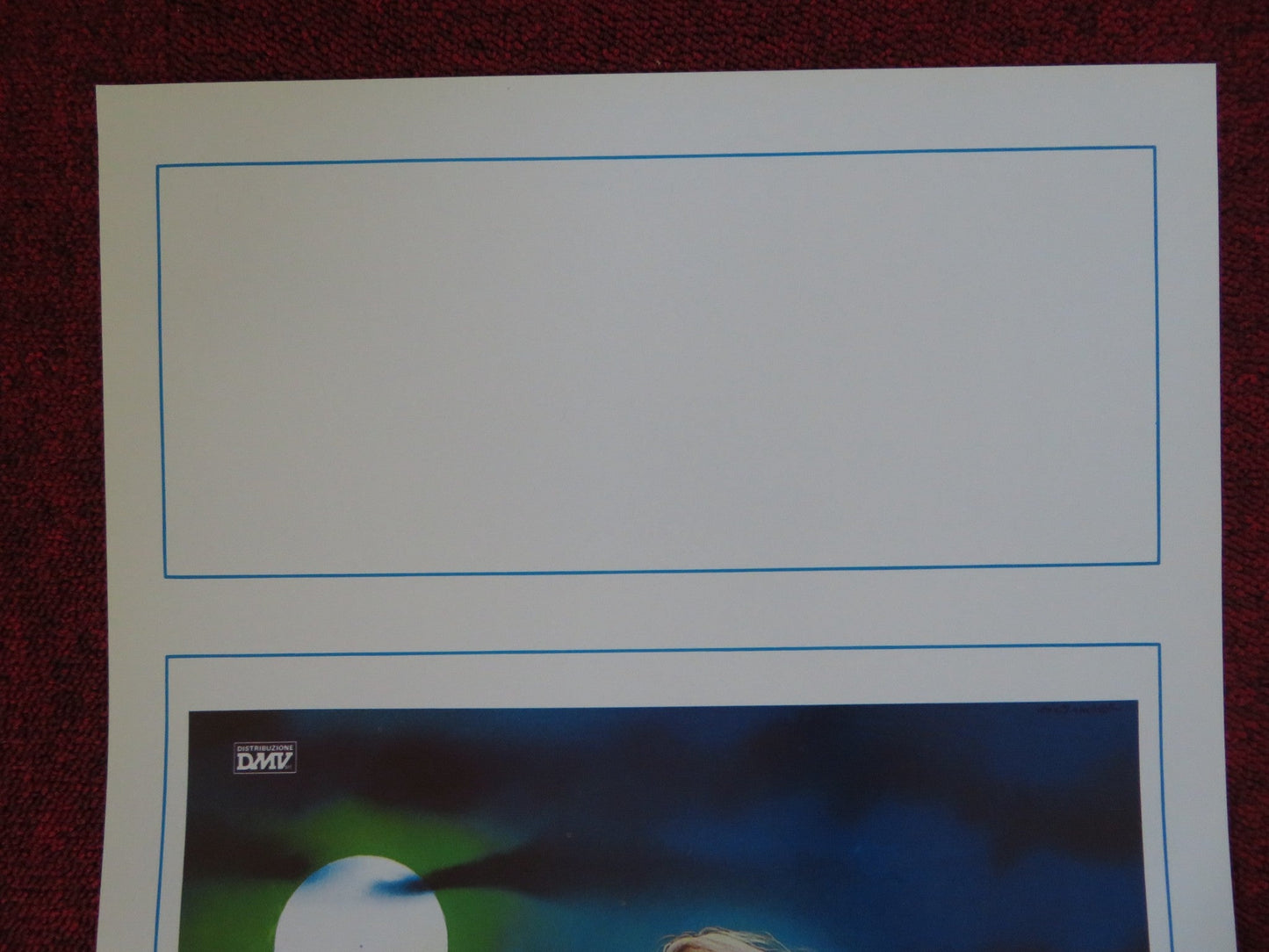 LA DONNA DELLA LUNA ITALIAN LOCANDINA (27.5"x13") POSTER GRETA SCACCHI 1988 Rendezvous Cinema Movie posters