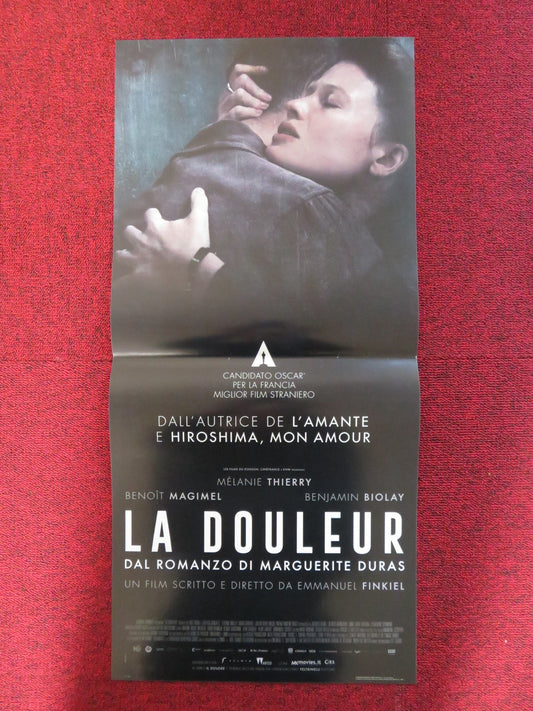 LA DOULEUR ITALIAN LOCANDINA POSTER BENOIT MAGIMEL BENJAMIN BIOLAY 2017 Rendezvous Cinema Movie posters