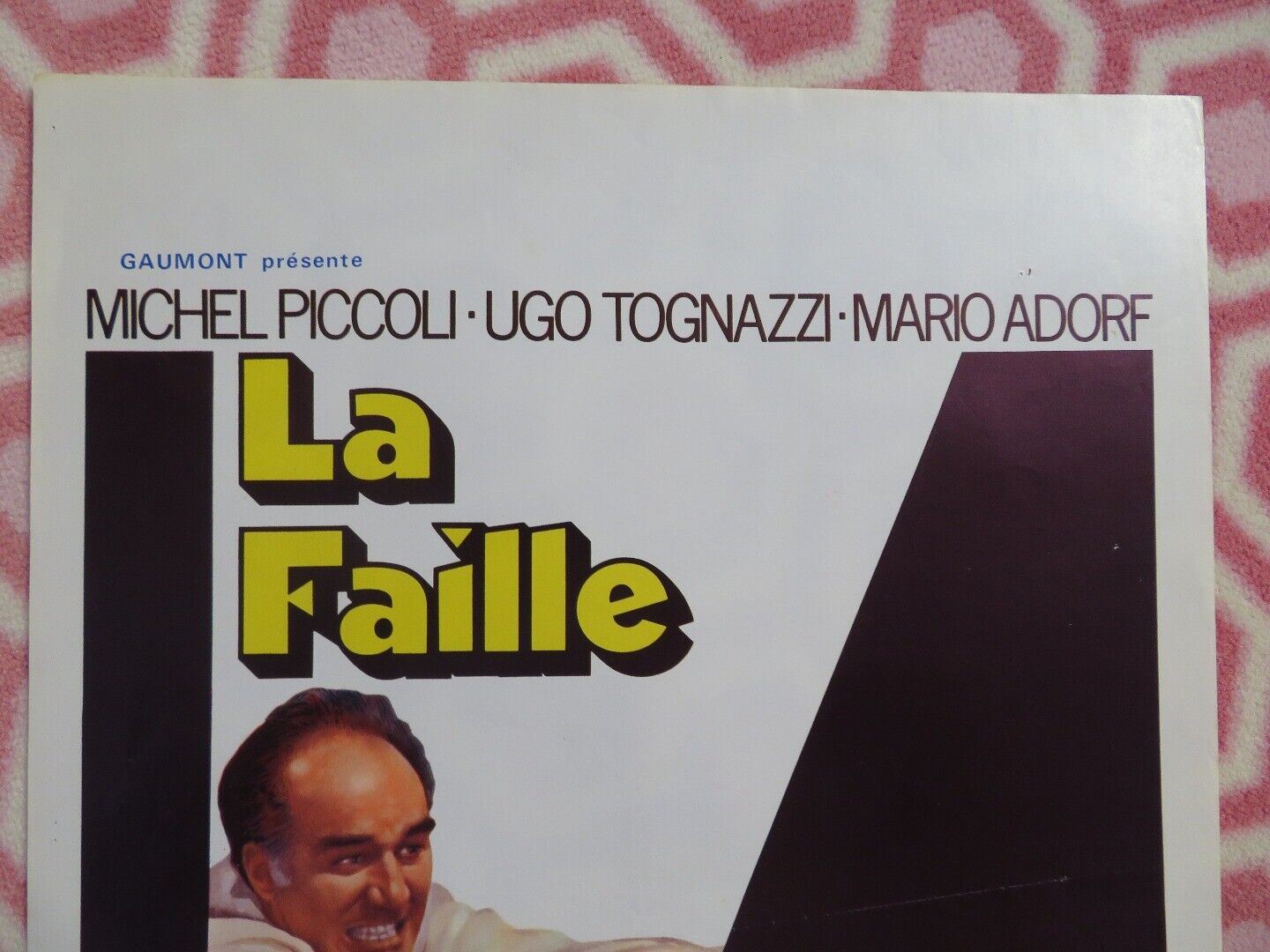 LA FAILLE / Weak Spot BELGIUM (21.5"x14.5") POSTER MICHEL PICCOLI 1975 Movie posters