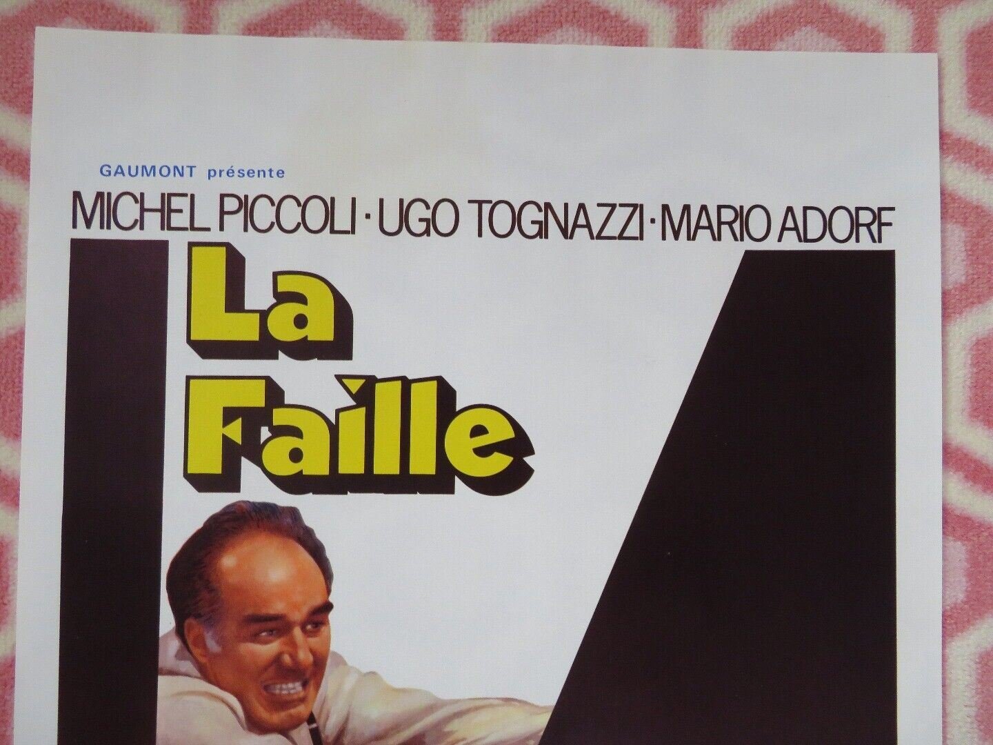 LA FAILLE / Weak Spot BELGIUM (21.5"x14.5") POSTER MICHEL PICCOLI 1975 Movie posters