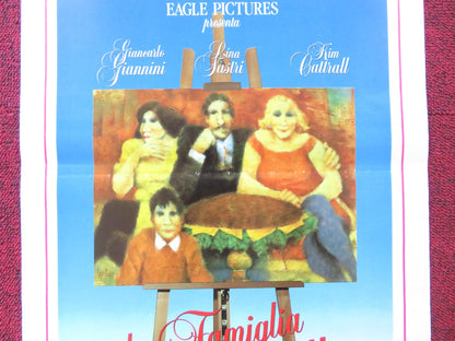 LA FAMIGLIA BUONANOTTE ITALIAN LOCANDINA POSTER GIANNINI KIM CATTRALL 1989 Rendezvous Cinema Movie posters