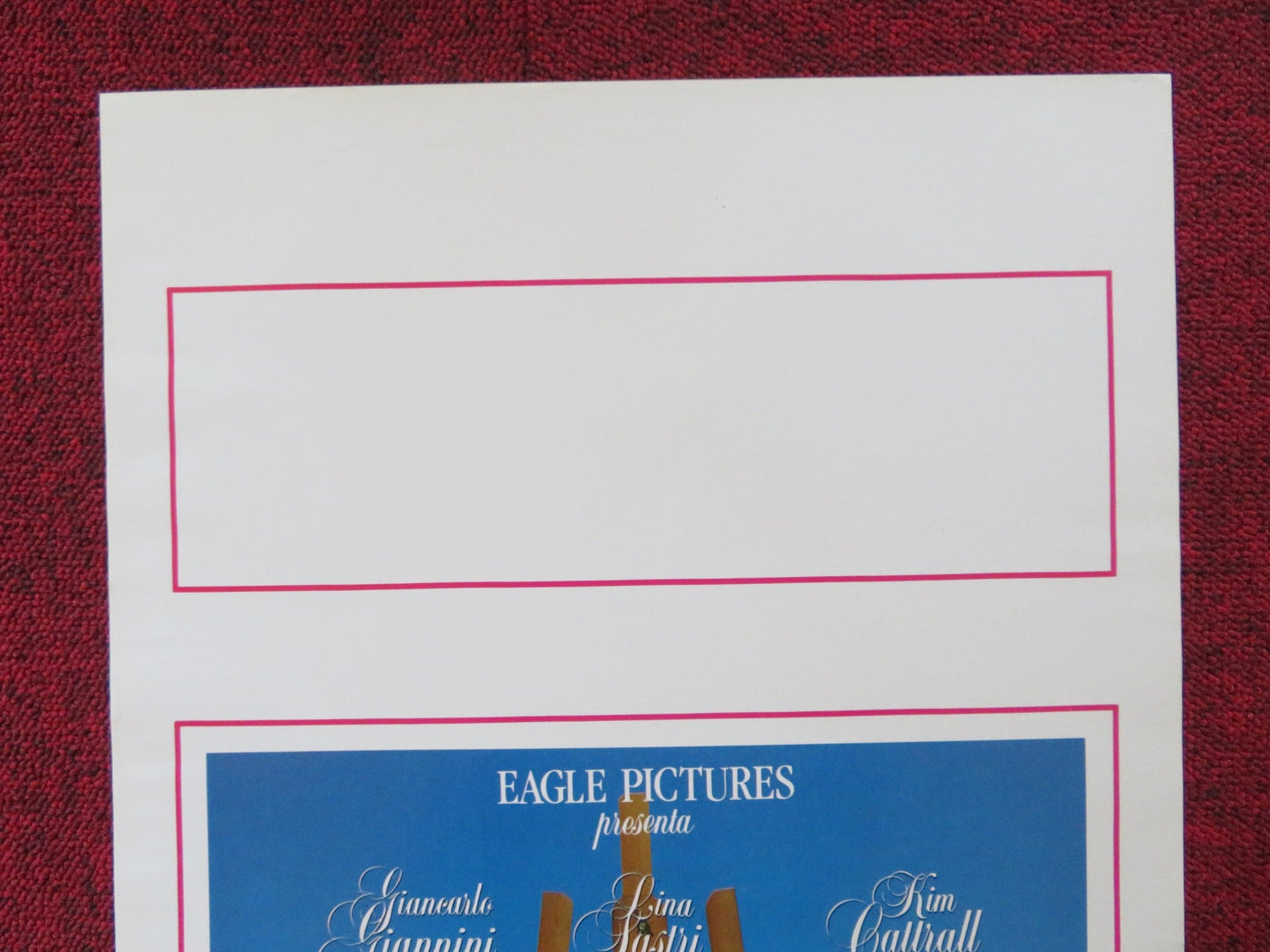 LA FAMIGLIA BUONANOTTE ITALIAN LOCANDINA POSTER GIANNINI KIM CATTRALL 1989 Rendezvous Cinema Movie posters