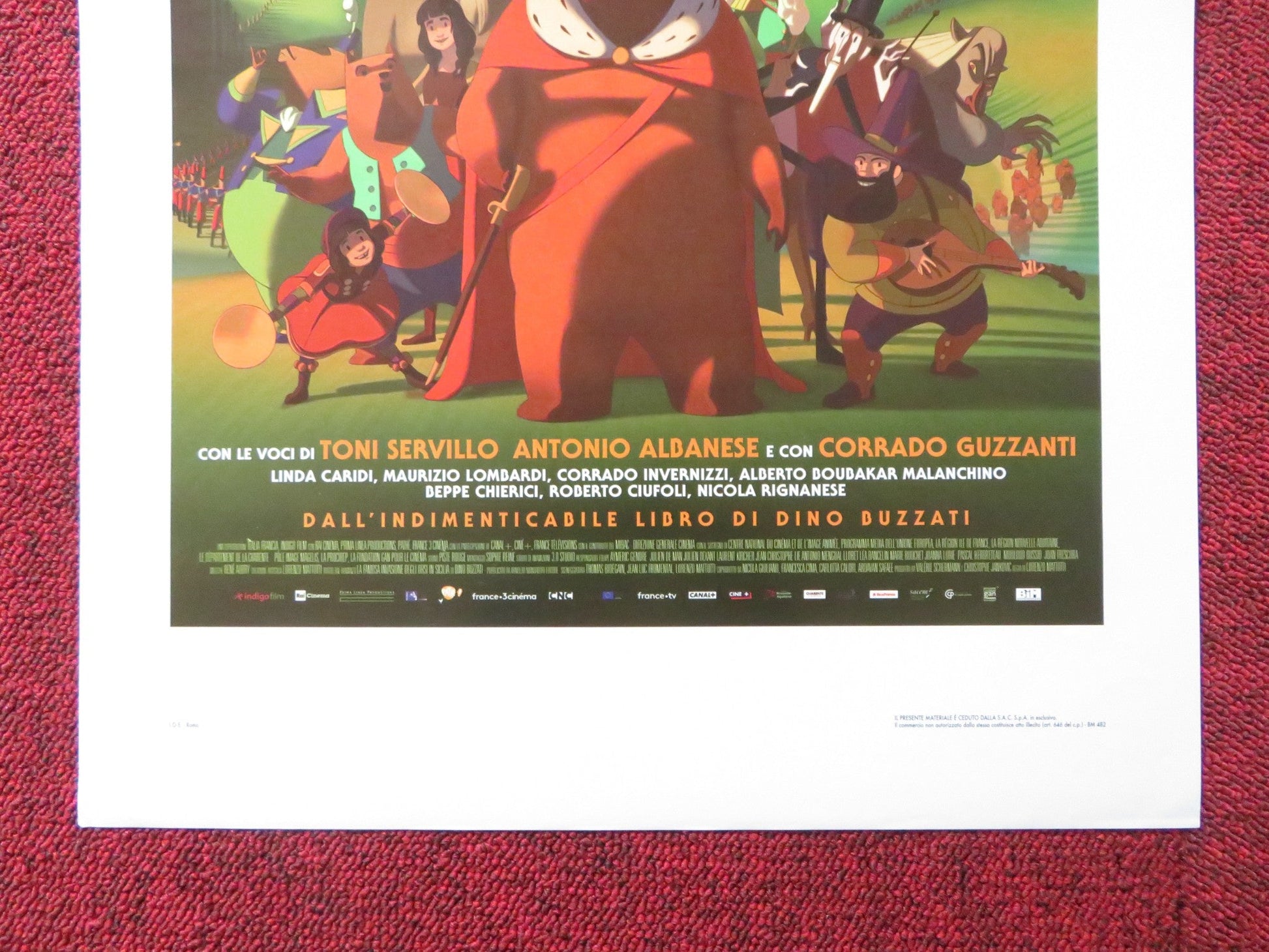 LA FAMOSA INVASIONE DEGLI ORSI ITALIAN LOCANDINA POSTER LEILA BEKHTI 2019 Rendezvous Cinema Movie posters