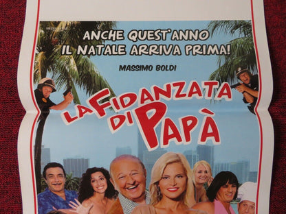 LA FIDANZATA DI PAPA ITALIAN LOCANDINA (27.5"x13.5") POSTER MASSIMO BOLDI 2008 Movie posters