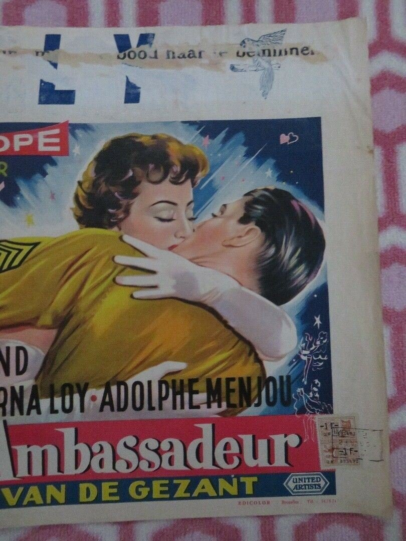 LA FILLE DE L'AMBASSADEUR/ The Ambassador's Daughter BELGIUM (14"x 21") POSTER Movie posters