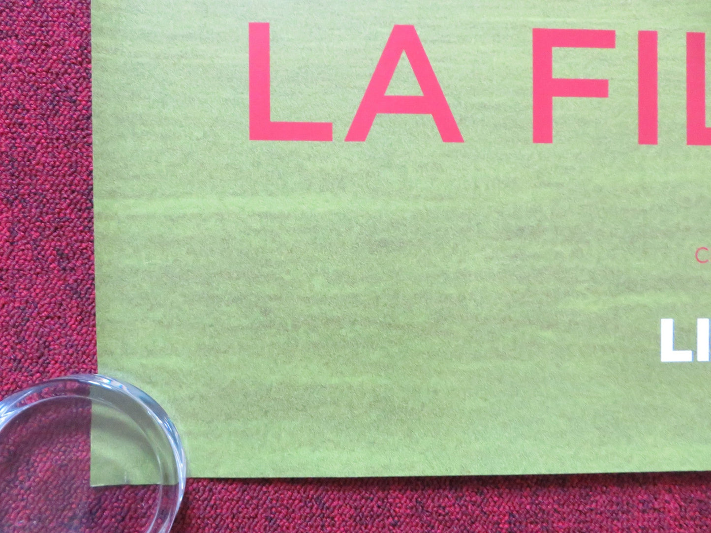 LA FILLE MAL GARDEE UK QUAD (30"x 40") ROLLED POSTER NATALIA OSIPOVA 2015 Rendezvous Cinema Movie posters