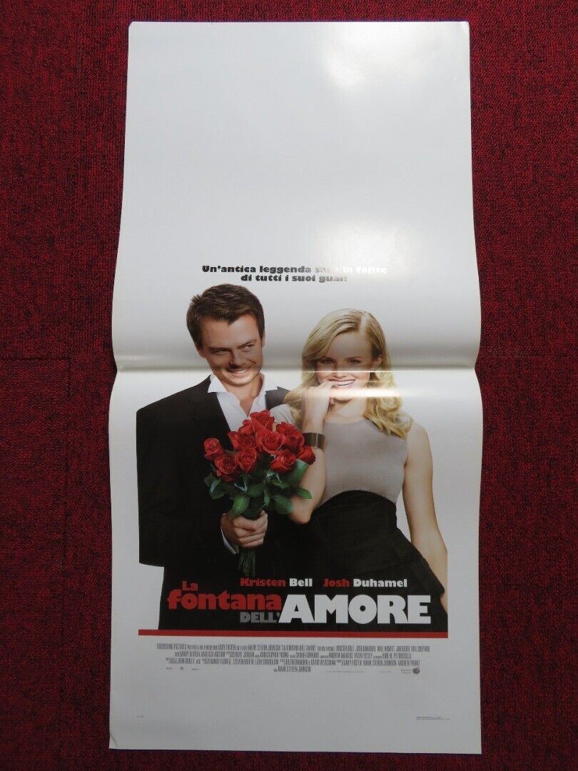 LA FONTANA DELL'AMORE / when in rome ITALIAN LOCANDINA (27.5"x13") POSTER 2010 Movie posters