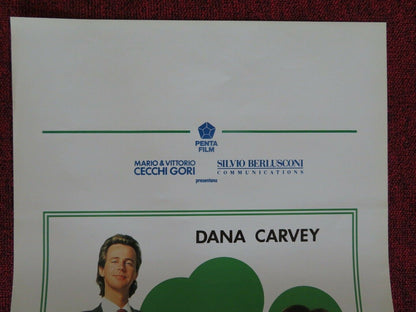 LA FORTUNA BUSSA ALLA PORTA... ITALIAN LOCANDINA (27.5"x13") POSTER DANA CARVEY - Rendezvous Cinema