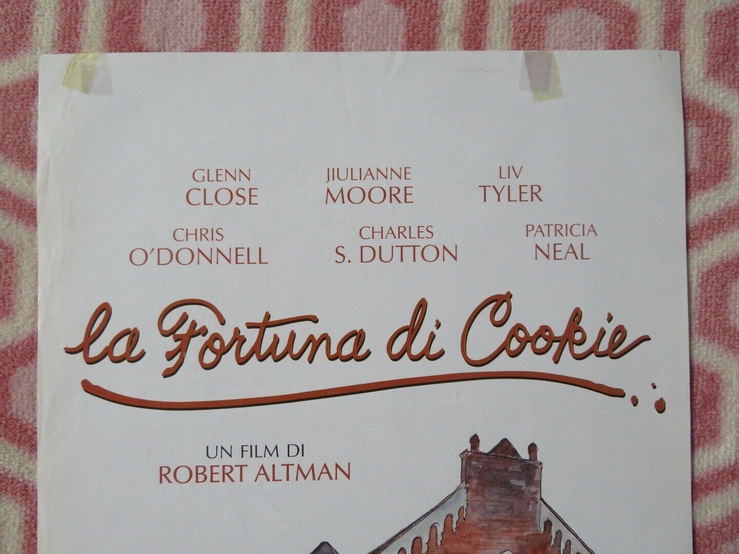 LA FORTUNA DI COOKIE ITALIAN LOCANDINA (27"x12.5") POSTER LIV TYLER 1999 Movie posters
