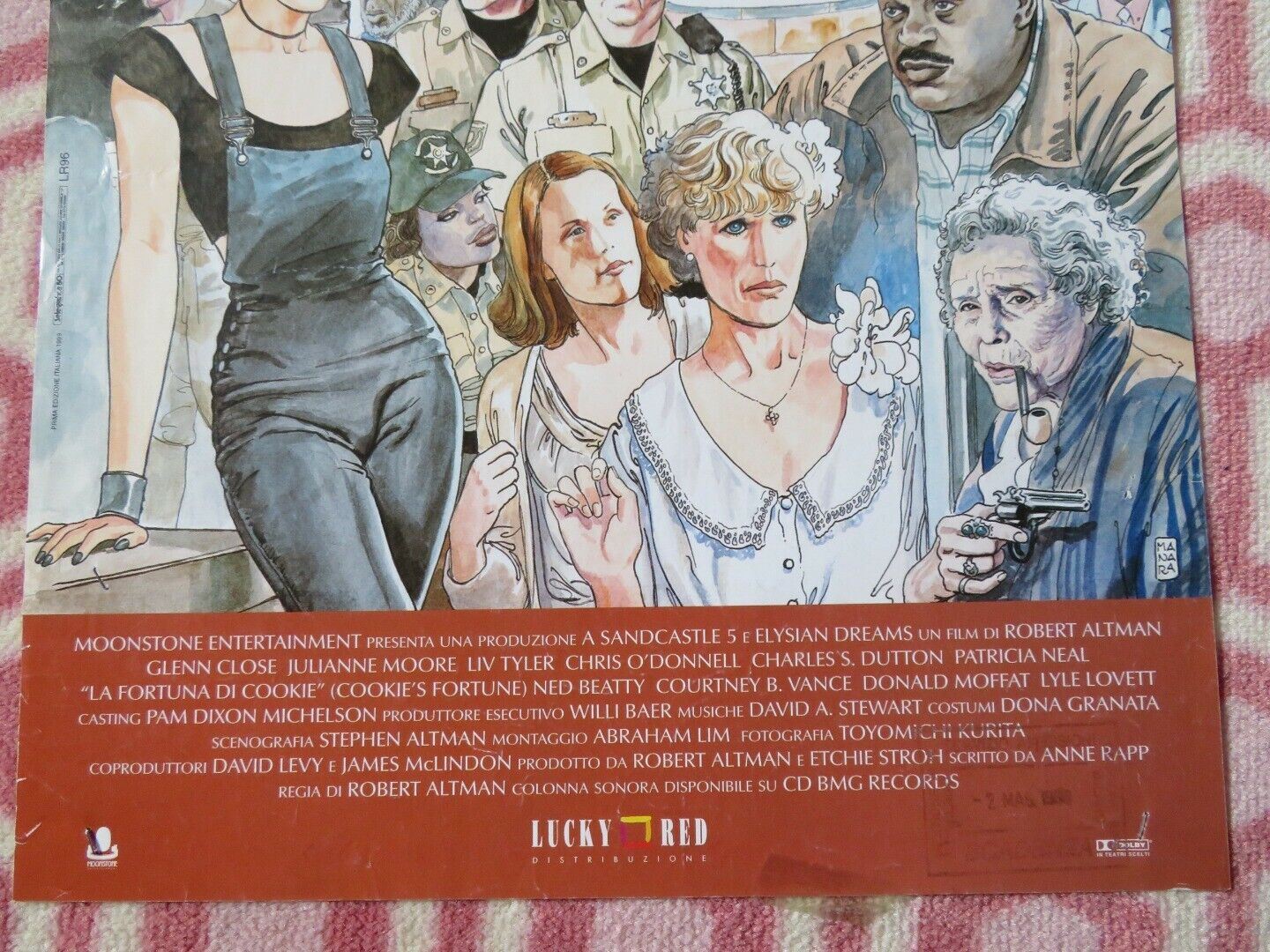 LA FORTUNA DI COOKIE ITALIAN LOCANDINA (27"x12.5") POSTER LIV TYLER 1999 Movie posters