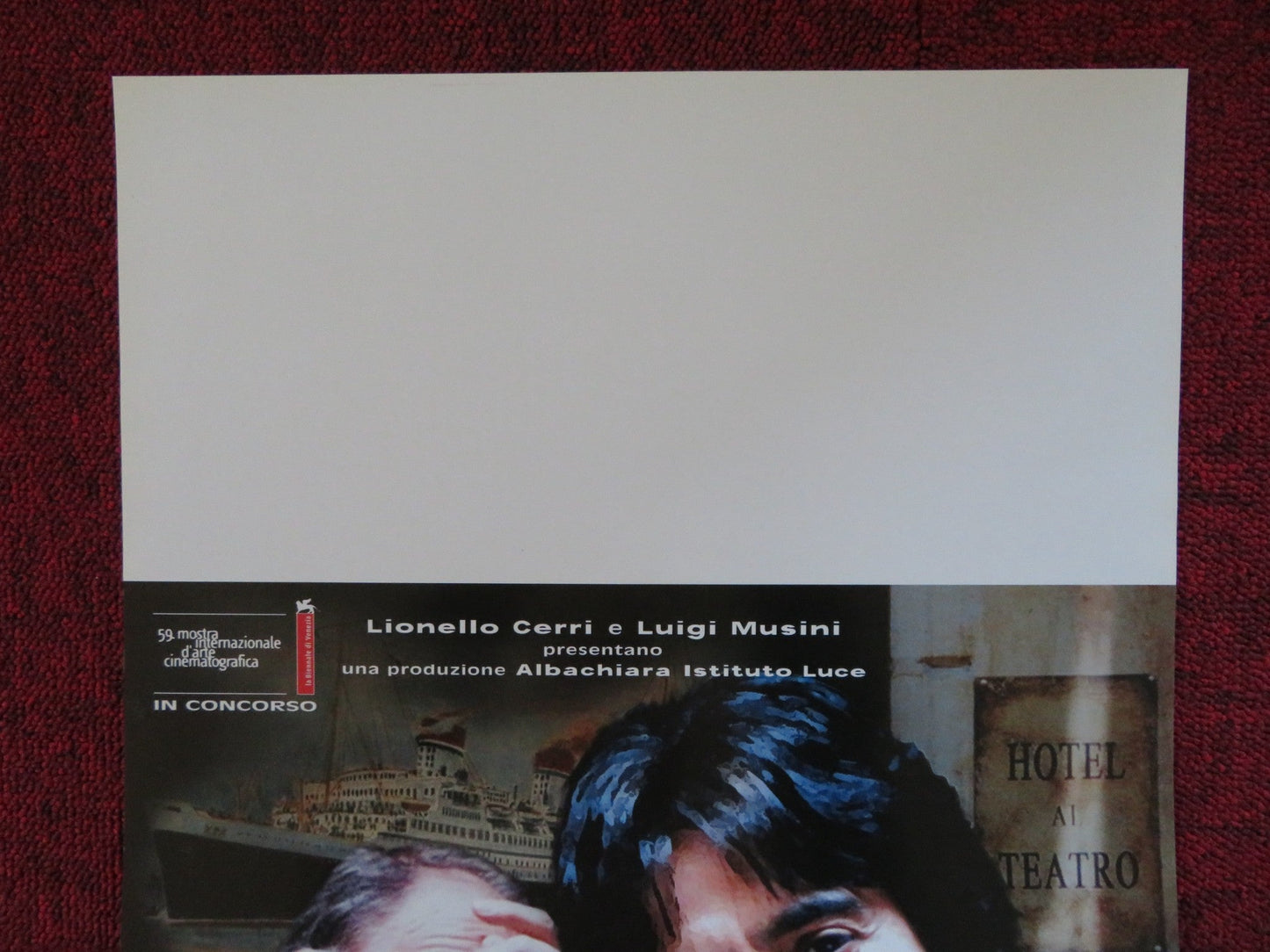 LA FORZA DEL PASSATO ITALIAN LOCANDINA POSTER SERGIO RUBINI BRUNO GANZ 2002 Rendezvous Cinema Movie posters