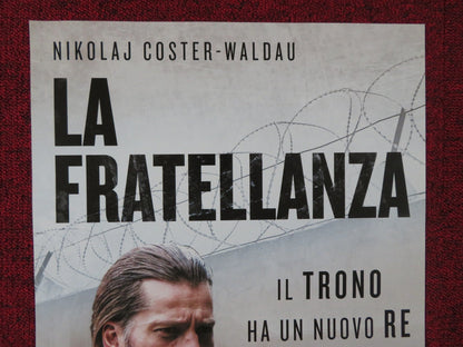 LA FRATELLANZA / SHOT CALLER ITALIAN LOCANDINA POSTER NIKOLAJ COSTER - WALDAU 2017 Rendezvous Cinema Movie posters