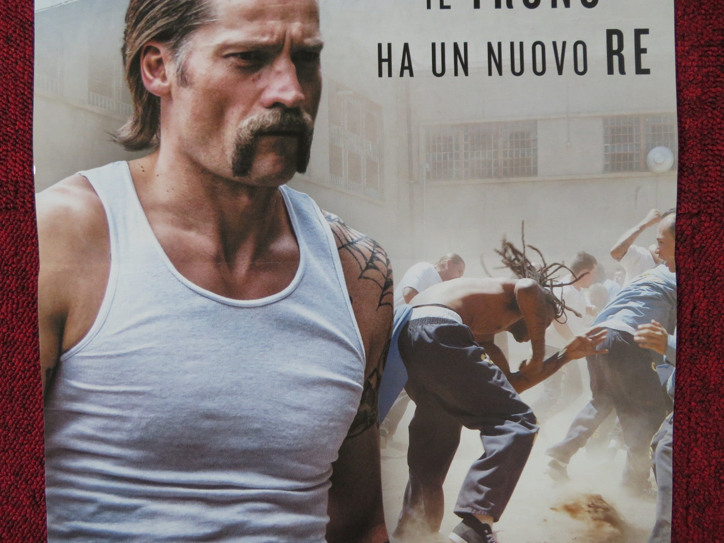 LA FRATELLANZA / SHOT CALLER ITALIAN LOCANDINA POSTER NIKOLAJ COSTER - WALDAU 2017 Rendezvous Cinema Movie posters