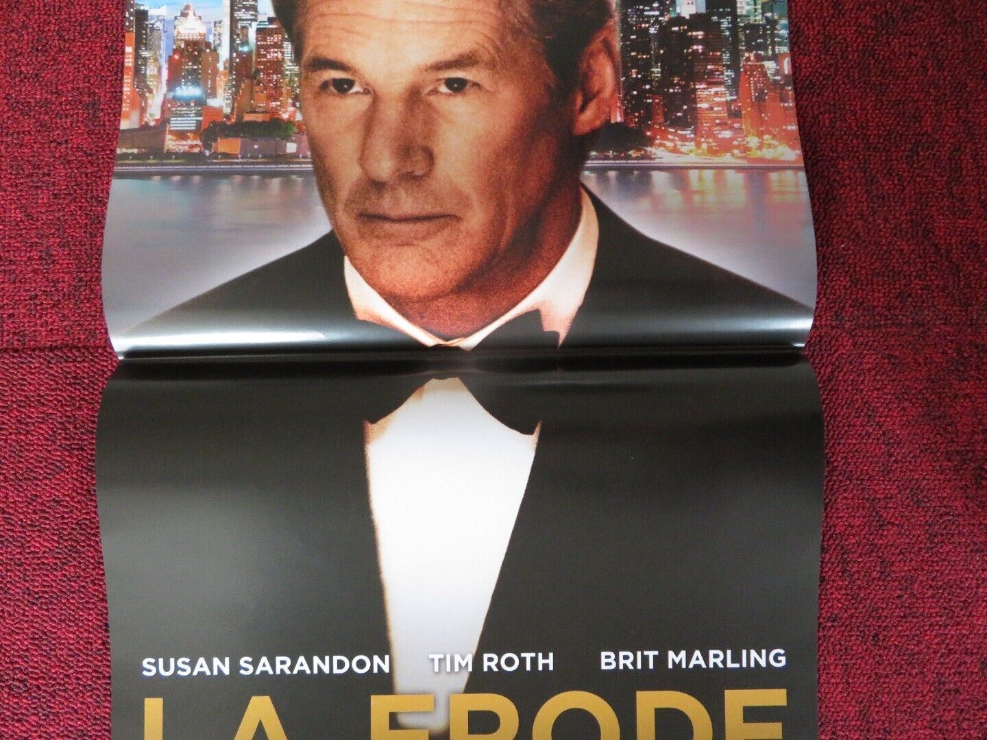 LA FRODE / ARBITRAGE ITALIAN LOCANDINA (26.5"x12.5") POSTER RICHARD GERE 2012 - Rendezvous Cinema
