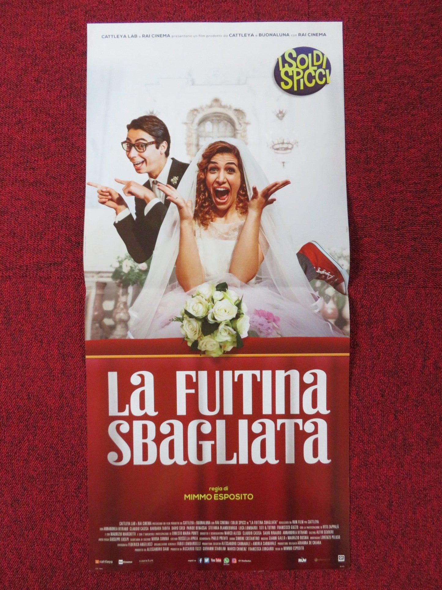 LA FUITINA SBAGLIATA ITALIAN LOCANDINA POSTER ANNADREA VITRANO C. CASISA 2018 Rendezvous Cinema Movie posters