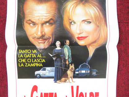 LA GATTA E LA VOLPE ITALIAN LOCANDINA POSTER JACK NICHOLSON ELLEN BARKIN 1992 Rendezvous Cinema Movie posters