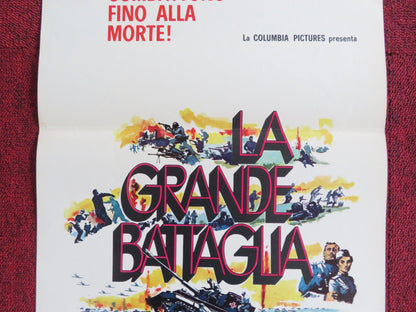 LA GRANDE BATTAGLIA ITALIAN LOCANDINA POSTER MIKHAIL NOZHKIN N. OLYALIN 1971 Rendezvous Cinema Movie posters