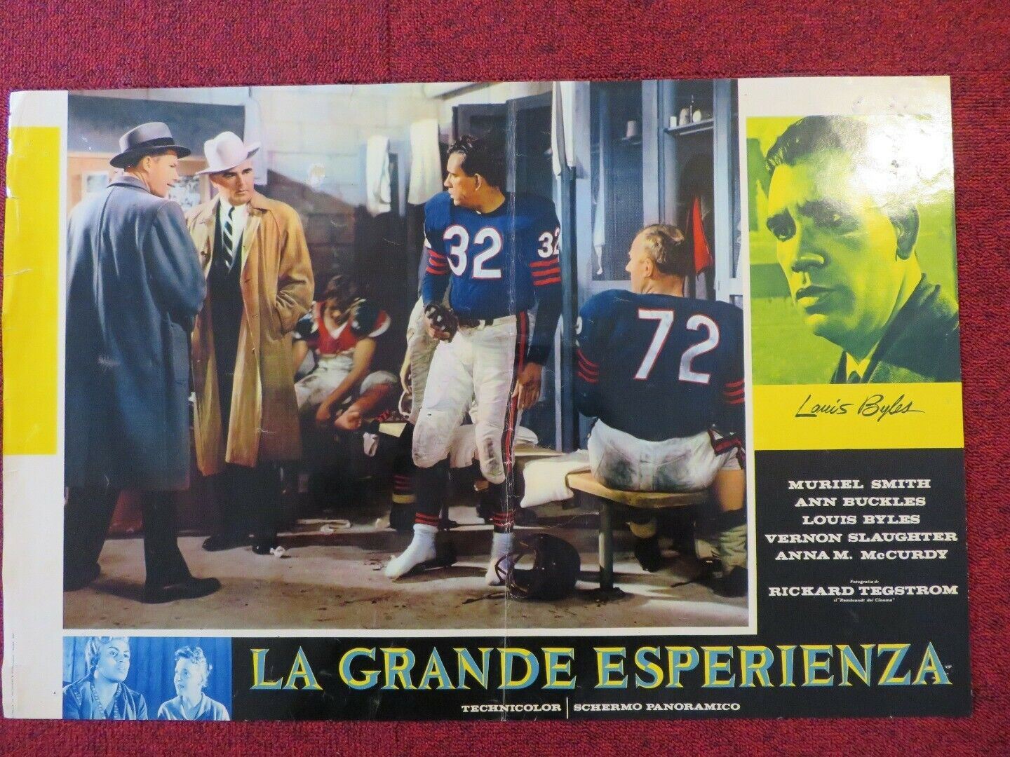 LA GRANDE ESPERIENZA / THE CROWNING EXPERIENCE - A ITALIAN FOTOBUSTA POSTER 1960 Movie posters