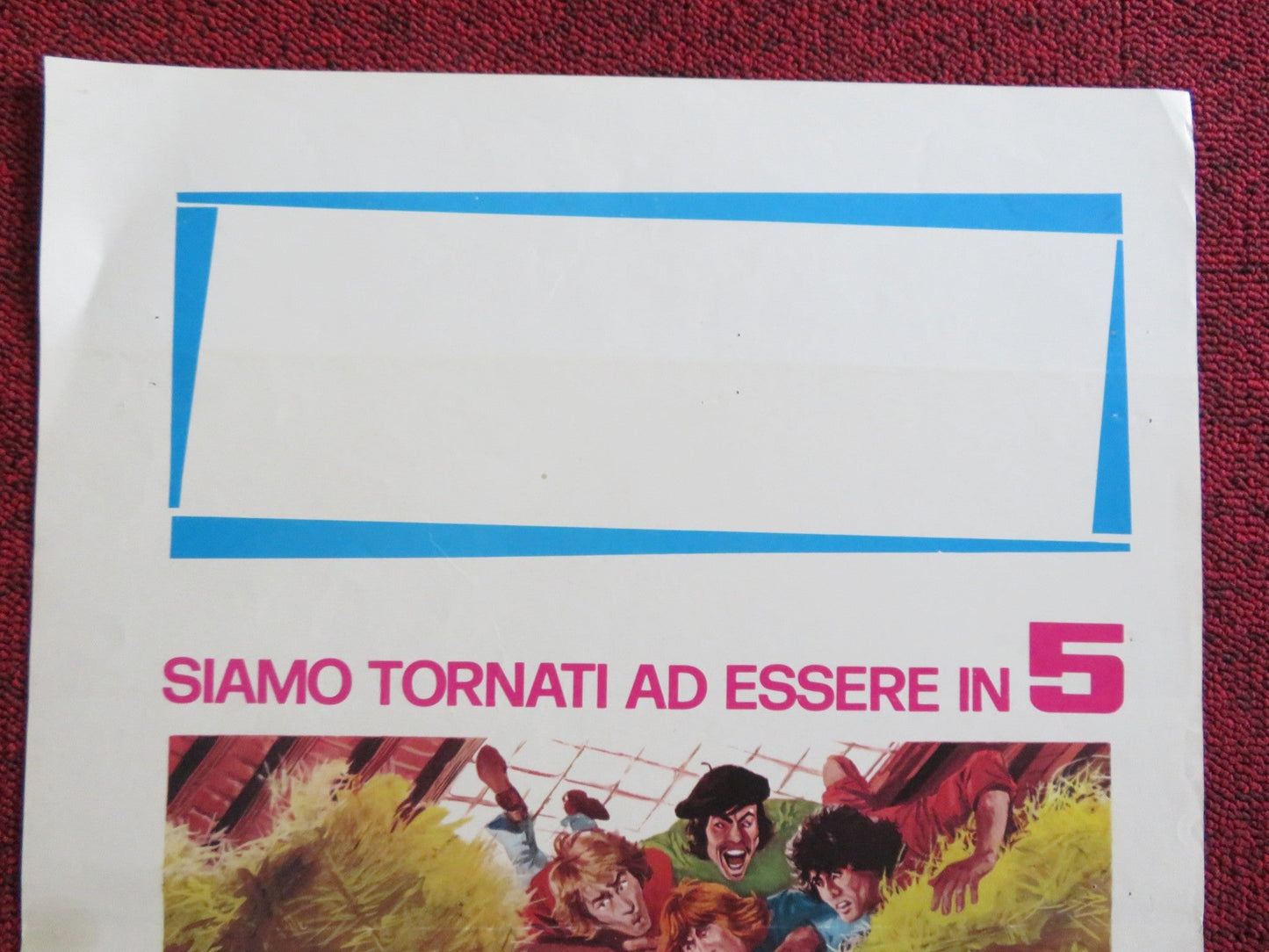 LA GRANDE JAVA ITALIAN LOCANDINA POSTER FRANCIS BLANCHE CORINNE LE POULAIN 1975 Rendezvous Cinema Movie posters