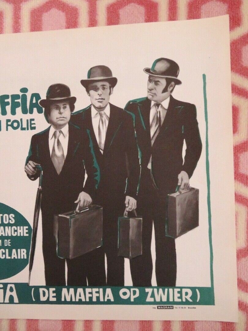 LA GRANDE MAFFIA BELGIUM (14.5"x 21") POSTER FRANCIS BLANCHE 1971 Movie posters