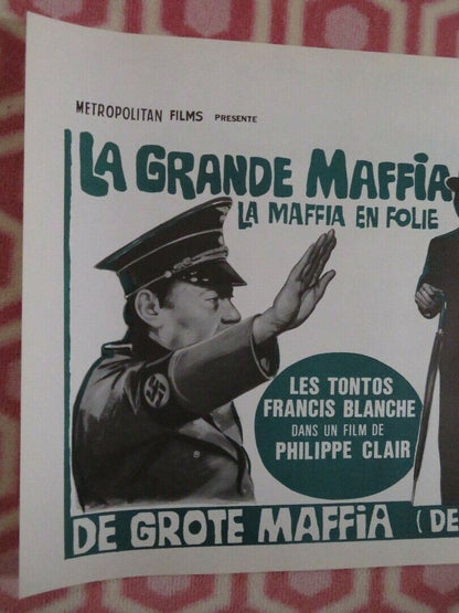 LA GRANDE MAFFIA BELGIUM (14.5"x 21") POSTER FRANCIS BLANCHE 1971 Movie posters