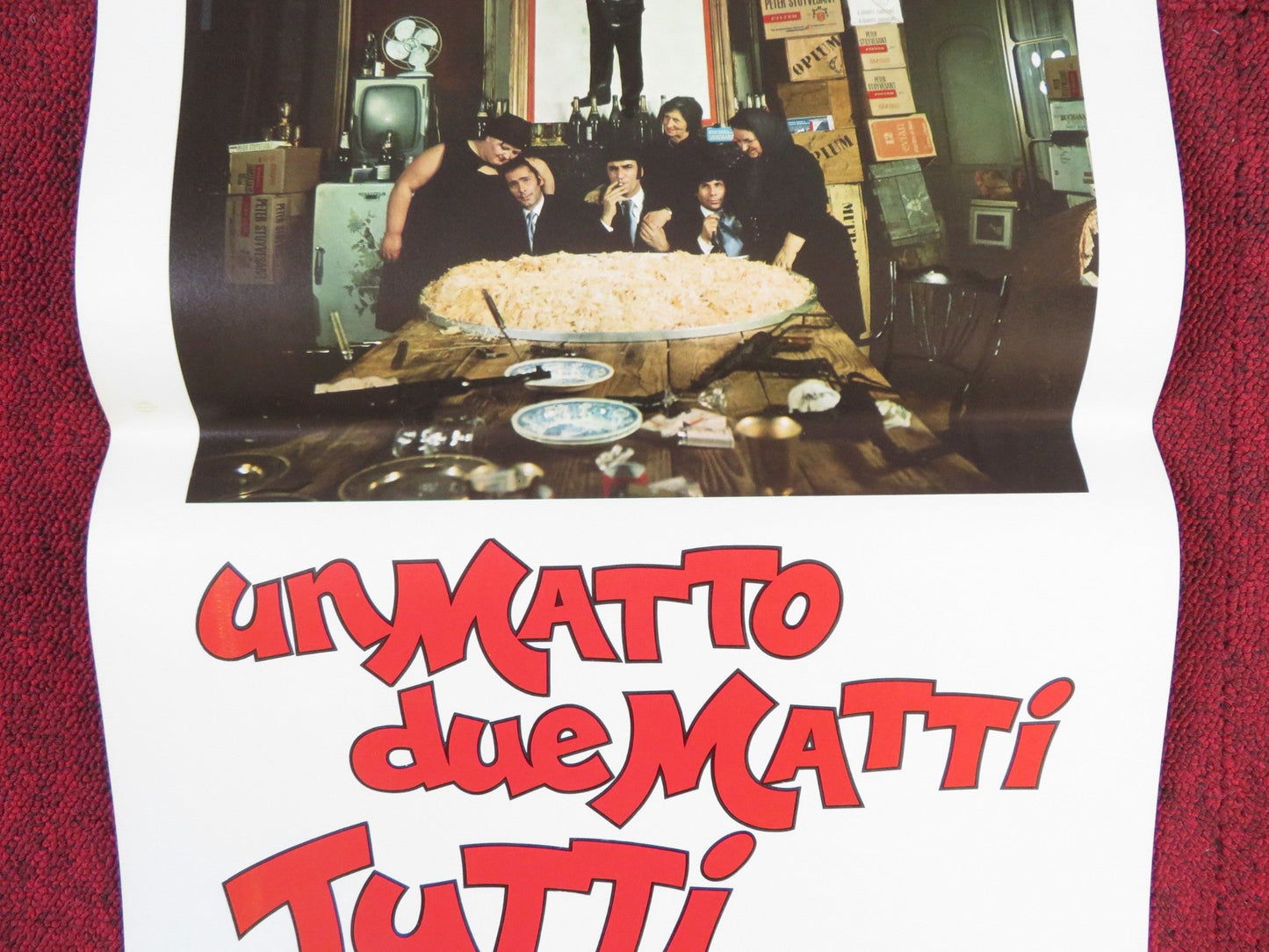 LA GRANDE MAFFIA ITALIAN LOCANDINA POSTER FRANCIS BLANCHE ALDO MACCIONE 1974 Rendezvous Cinema Movie posters