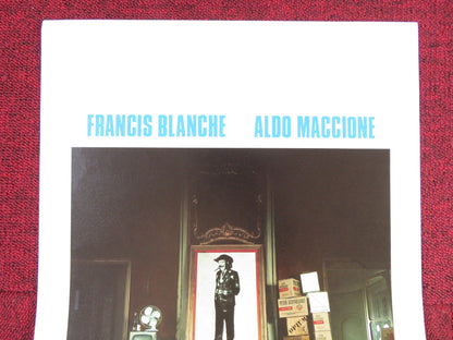 LA GRANDE MAFFIA ITALIAN LOCANDINA POSTER FRANCIS BLANCHE ALDO MACCIONE 1974 Rendezvous Cinema Movie posters