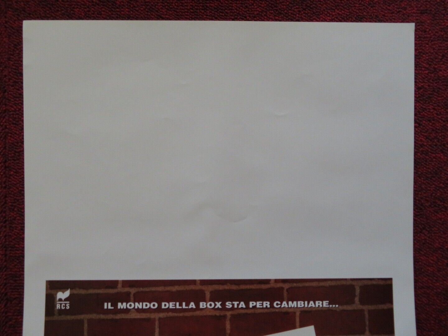 LA GRANDE PROMESSA ITALIAN LOCANDINA (27.5"x13") POSTER SAMUEL L. JACKSON 1997 Movie posters