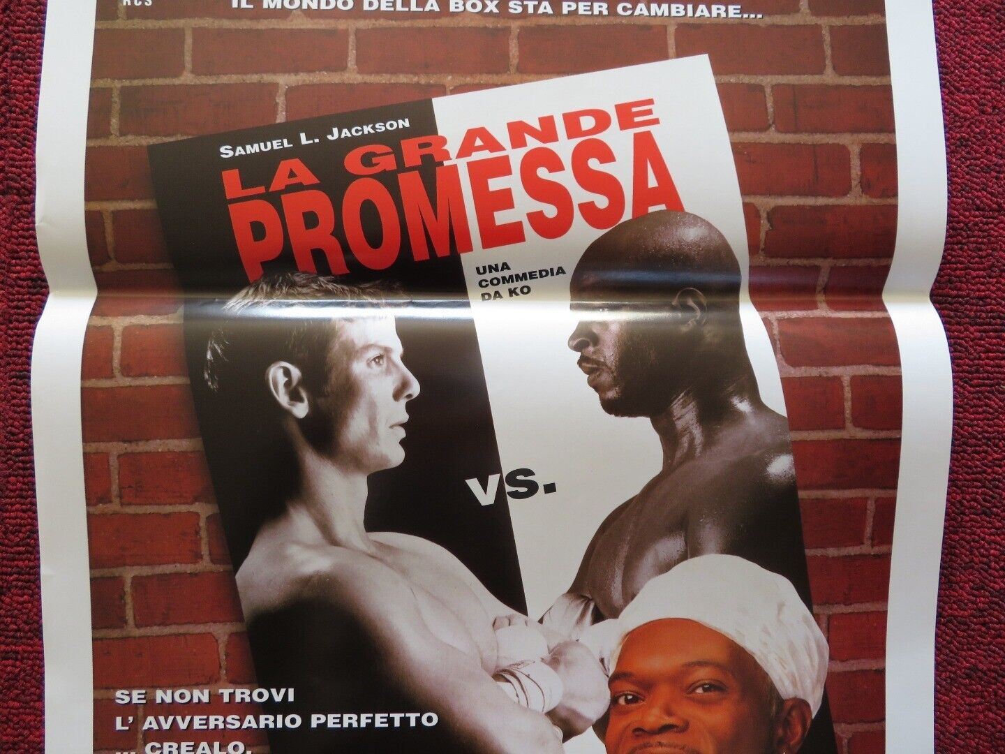 LA GRANDE PROMESSA ITALIAN LOCANDINA (27.5"x13") POSTER SAMUEL L. JACKSON 1997 Movie posters