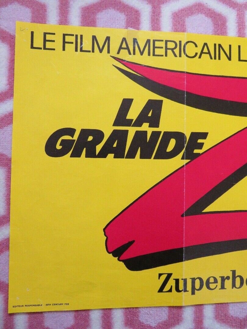LA GRANDE ZORRO/ ZORRO, THE GAY BLADE BELGIUM (12"x 26") POSTER GEORGE HAMILTON Movie posters