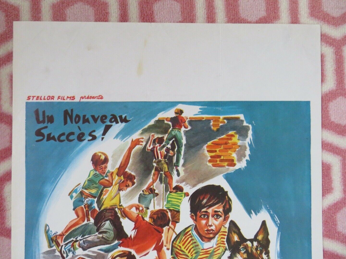 LA GUERRE DES MOMES/ La banda de los ocho BELGIUM (21.5"x 14") POSTER 1962 Movie posters