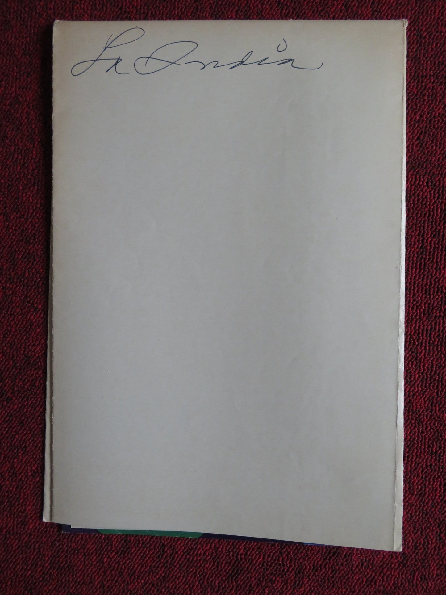 LA INDIA MEXICAN POSTER ISELA VEGA MARIO ALMADA 1976 Rendezvous Cinema Movie posters