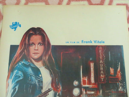 LA JUSTICIERE/ EAST END HUSTLE BELGIUM (21.5"x 14.5") POSTER Andrée Pelletier Movie posters