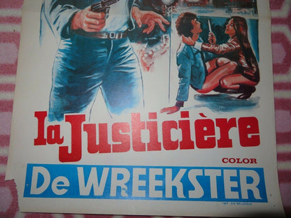 LA JUSTICIERE/ EAST END HUSTLE BELGIUM (21.5"x 14.5") POSTER Andrée Pelletier Movie posters