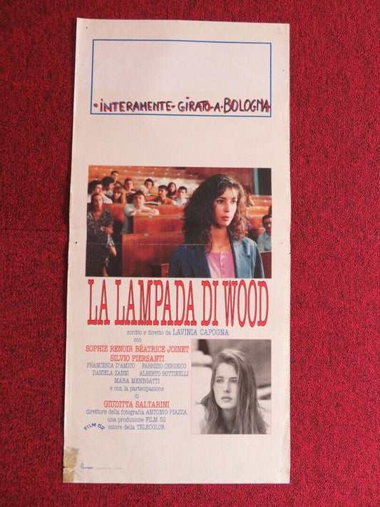 LA LAMPADA DI WOOD ITALIAN LOCANDINA (27.5"x13") POSTER SOPHIE RENOIR 1994 - Rendezvous Cinema