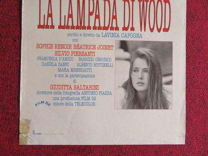 LA LAMPADA DI WOOD ITALIAN LOCANDINA (27.5"x13") POSTER SOPHIE RENOIR 1994 - Rendezvous Cinema