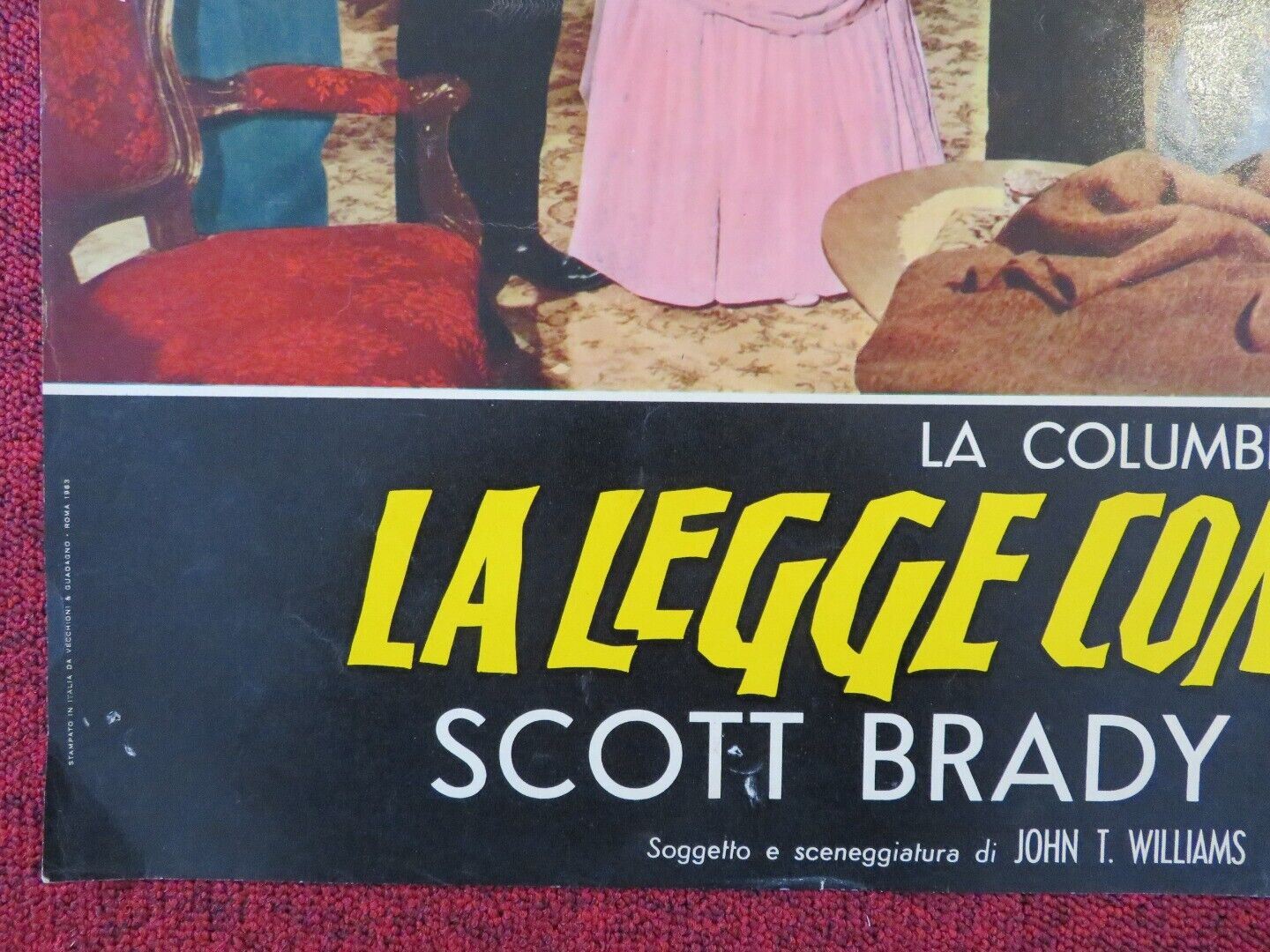 LA LEGGE CONTRO BILLY KID / THE LAW VS BILLY THE KID ITALIAN FOTOBUSTA POSTER Movie posters