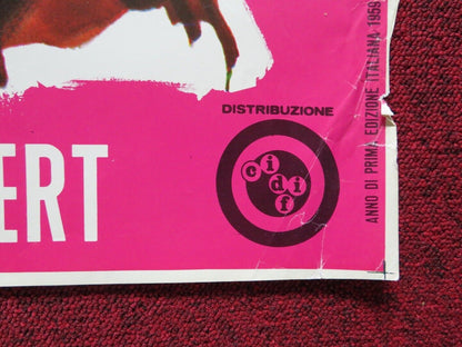 LA LEGGE DEL PIU FURBO ITALIAN FOGLIO ROLLED POSTER LOUIS DE FUNES NOELLE ADAM Movie posters