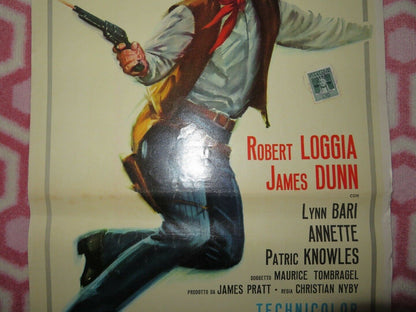 LA LEGGE DELLA PISTOLA ITALIAN LOCANDINA (27.5"x13") POSTER DISNEY 1964 Movie posters