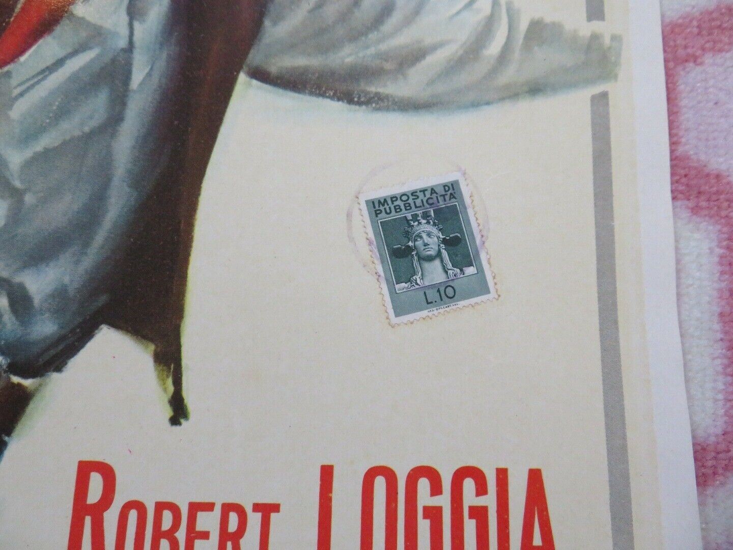 LA LEGGE DELLA PISTOLA ITALIAN LOCANDINA (27.5"x13") POSTER DISNEY 1964 Movie posters