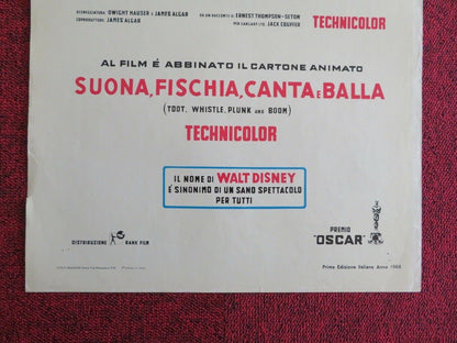 LA LEGGENDA DI LOBO ITALIAN LOCANDINA (27.5"x13") POSTER DISNEY 1968 Movie posters